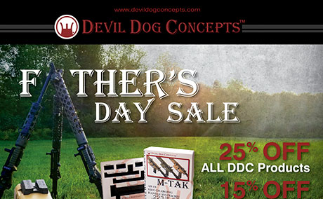 Devil Dogs Fathers Day Card