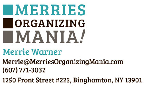 Merries Organizing Mania!