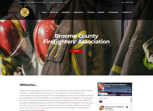 Broome County Firefighter